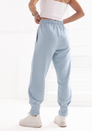 Spodnie dresowe Basic Natural Side jasny niebieski NS2541