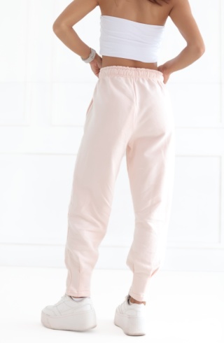 Spodnie dresowe Basic Natural Side jasny róż NS2541