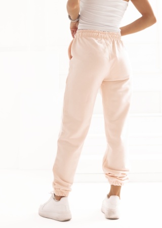 Spodnie dresowe Classics Natural Side pudrowy róż NS2526