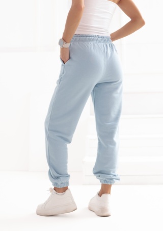 Spodnie dresowe Classics Natural Side jasny niebieski NS2526