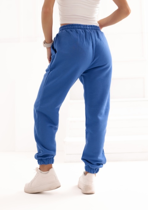 Spodnie dresowe Classics Natural Side niebieskie NS2531