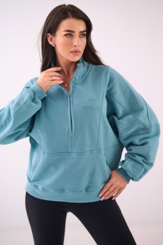 Bluza Bez Kaptura Damska Morska Natural Side NS2579