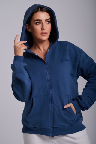 Bluza Rozpinana Damska Granatowa Natural Side NS2565