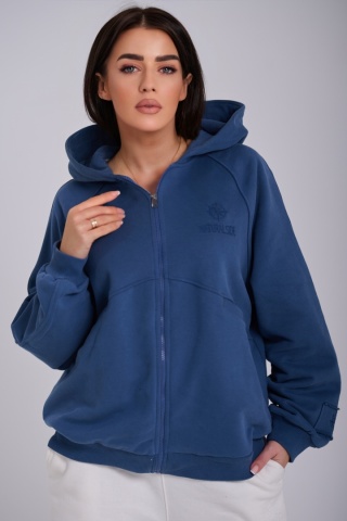 Bluza Rozpinana Damska Granatowa Natural Side NS2566