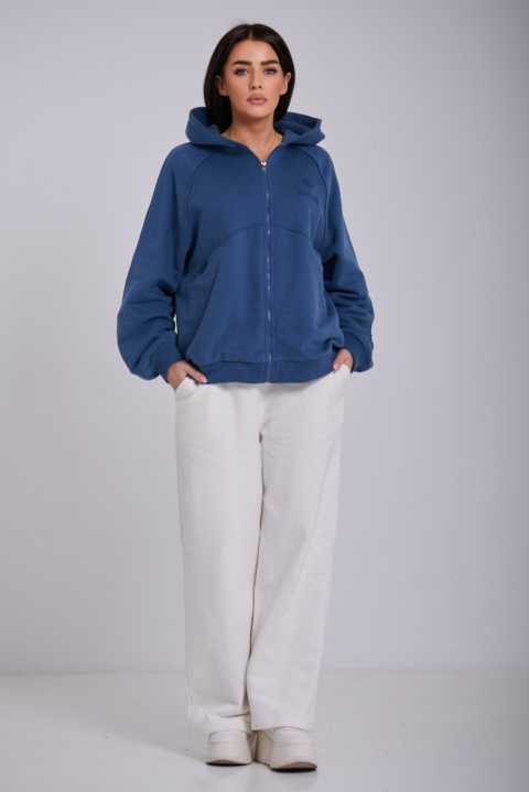 Bluza Rozpinana Damska Granatowa Natural Side NS2566