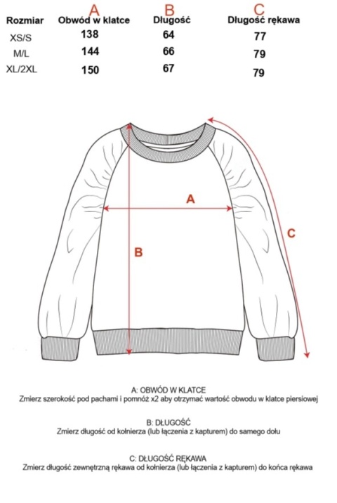 Bluza Z Kapturem Oversize Damska Morska Natural Side NS2554
