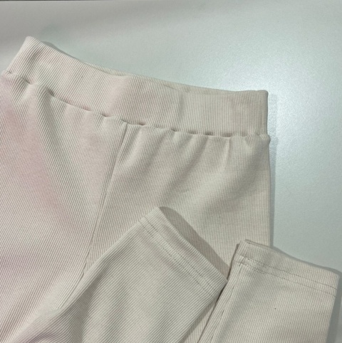 Komplet Prążkowany Damski Morski Natural Side NS2585