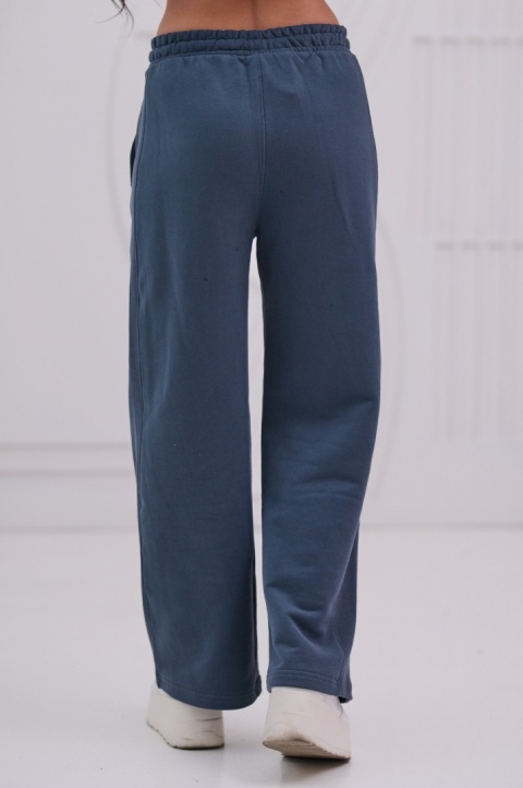 Spodnie Dresowe Damskie Grafitowe Natural Side NS26126