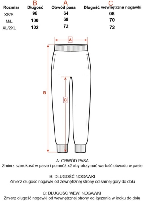 Spodnie Dresowe Damskie Czarne Natural Side NS2552-1