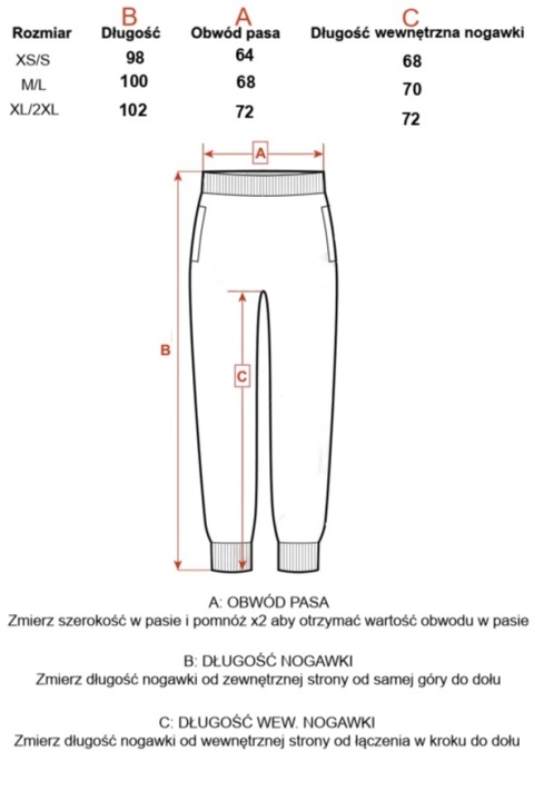 Spodnie Dresowe Damskie Czarne Natural Side NS2552
