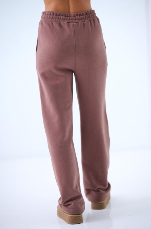 Spodnie Dresowe Brązowe Natural Side NS2570