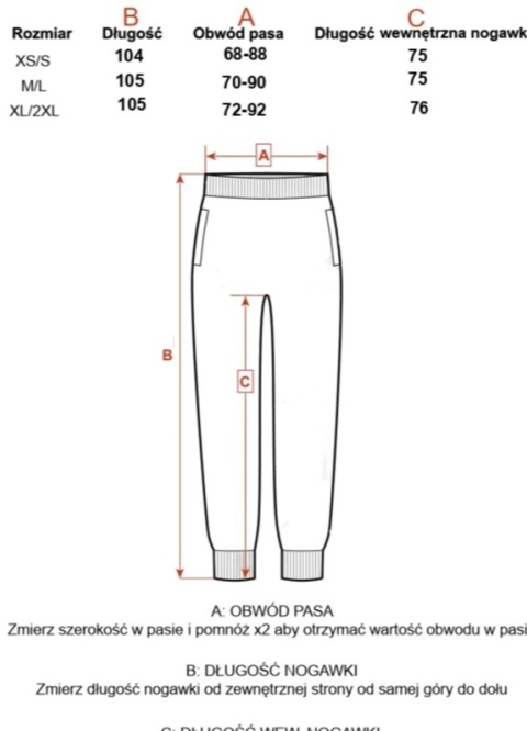 Spodnie dresowe Classics Natural Side czarne NS2586