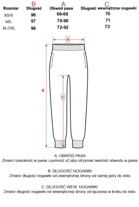 Spodnie dresowe Classics Natural Side różowe NS2586