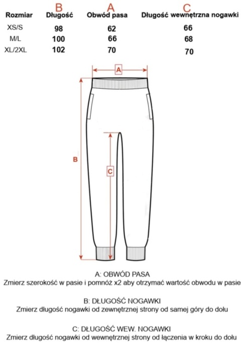 Spodnie dresowe wide leg z regulacją nogawki Czarne Natural Side NS26101